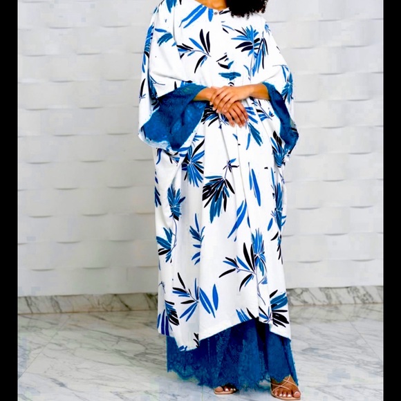 Dresses & Skirts - NEW!!! 2in 1 kaftan dress one size fits most